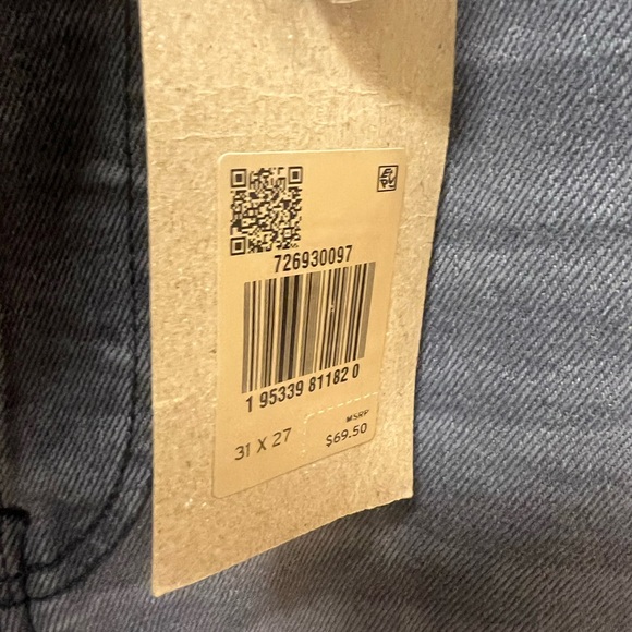 Levi’s high waisted cropped jeans. Dark gray. Size 12 - Picture 5 of 5